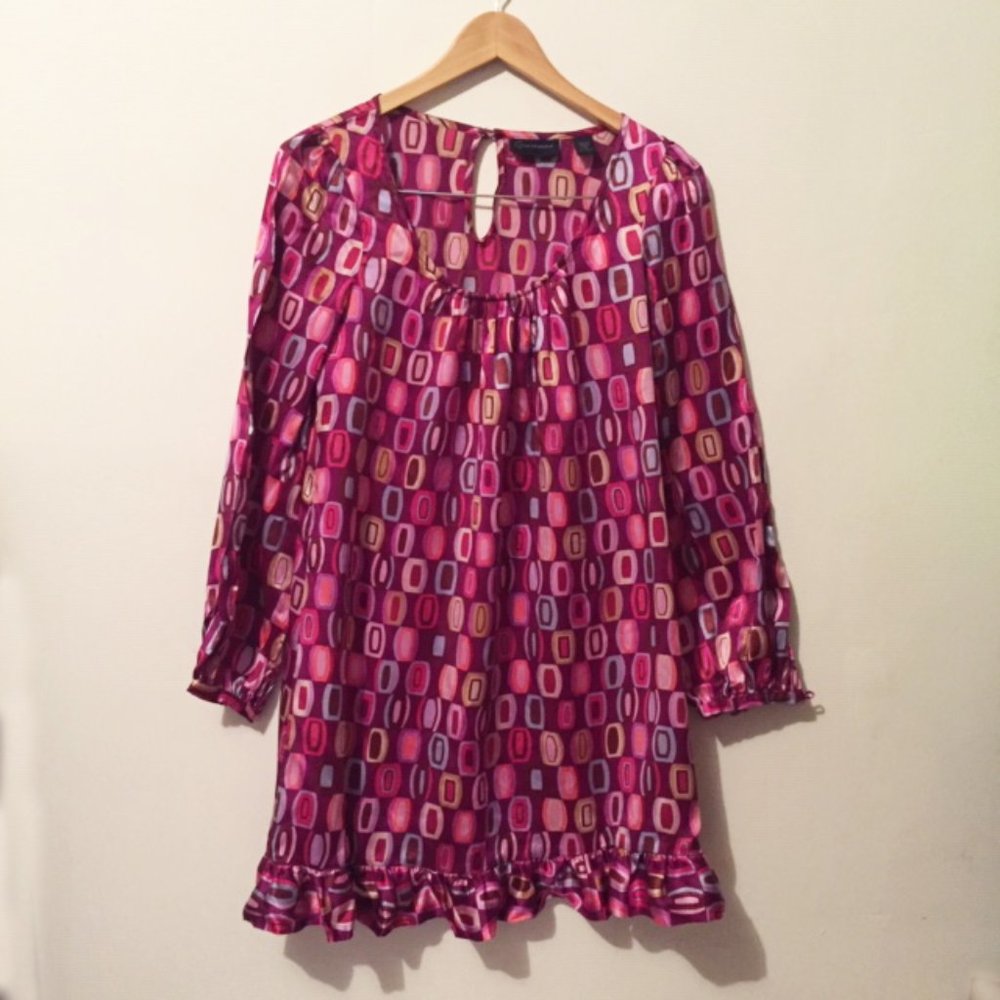 Lord & Taylor Context Geometric Shift Dress